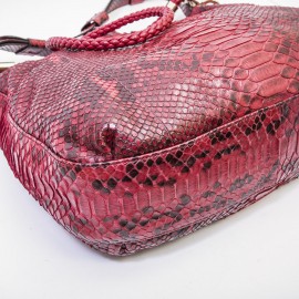 Sac GUCCI en python rouge