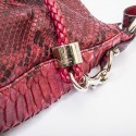 Sac GUCCI en python rouge