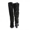 Bottes  t 38.5 PIERRE HARDI veau velours noir