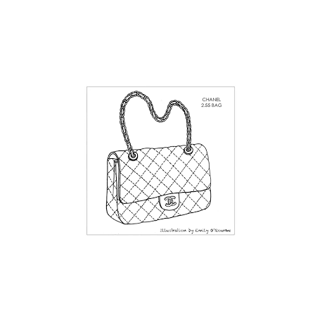 Sac CHANEL en galuchat gris