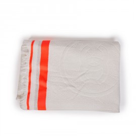 Serviette de plage CHANEL blanche