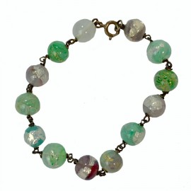 Bracelet perles multicolores MARGUERITE DE VALOIS 