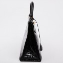 Sac Kelly 35 crocodile HERMES porosus noir