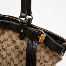 Sac collection Bambou GUCCI toile monogram