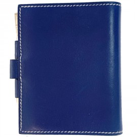 Porte Agenda HERMES bleu petit modèle