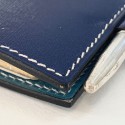 Porte Agenda HERMES bleu petit modèle