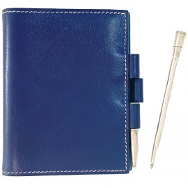 Porte Agenda HERMES bleu petit modèle