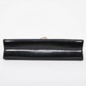 Sac DIOR cuir verni mat noir Collector