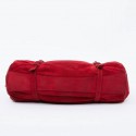 Sac LAGERFELD en veau velours rouge 