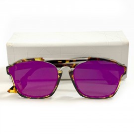 Lunettes de soleil DIOR modèle Abstract écaille verres violets