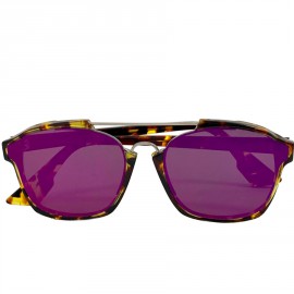 Lunettes de soleil DIOR modèle Abstract écaille verres violets