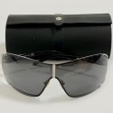 Lunettes de soleil MONTBLANC masque transparent