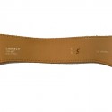 Ceinture CHANEL veau velours beige