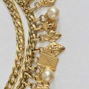 CHANEL Vintage Chain and Charms Necklace-Belt 