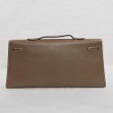 Pochette Kelly HERMES taupe