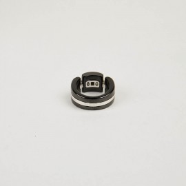 Bague Ultra CHANEL T 50 OR BLANC ET ONIX