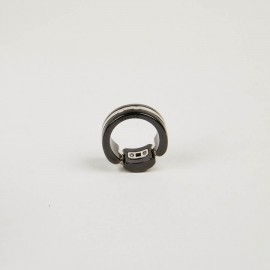 Bague Ultra CHANEL T 50 OR BLANC ET ONIX