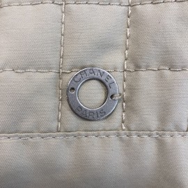 Veste T 40 CHANEL iDENTIFICATION toile beige