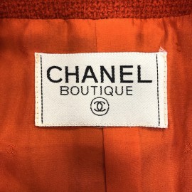 Veste rouge T36 Chanel