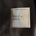 Manteau CHANEL T36 laine noire et fils d'argent