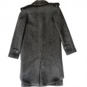 CHANEL Paris-Moscow Cape-coat  in grey wool 