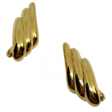 Boucles d'oreille clips YSL...