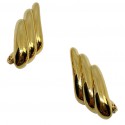 Boucles d'oreille clips YSL SAINT LAURENT Vintage