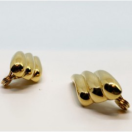 Boucles d'oreille clips YSL SAINT LAURENT Vintage