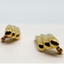 Boucles d'oreille clips YSL SAINT LAURENT Vintage