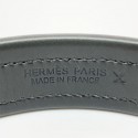 Bracelet HERMES mix veau chaussure et toile