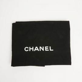 Cabas CHANEL cuir embossé noir