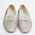 Mocassins sequins CHANEL T35.5