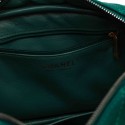 Sac caméra CHANEL jersey vert