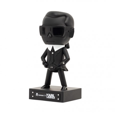 Figurine Karl Lagerfeld X Tokidoki noir mate