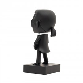 Figurine Karl Lagerfeld X Tokidoki noir mate