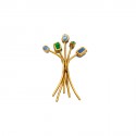 Broche branche MARGUERITE DE VALOIS