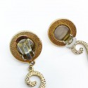 Longues boucles d'oreille vintage