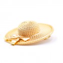 Broche chapeau CHANEL dorée vintage