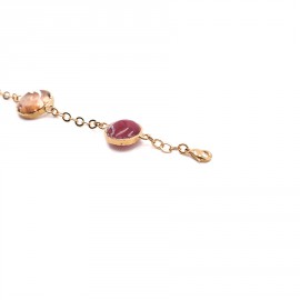 Bracelet MARGUERITE DE VALOIS pâte de verre